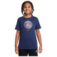 Nike Παιδική κοντομάνικη μπλούζα Paris Saint-Germain Crest Tee Nike Παιδική κοντομάνικη μπλούζα Paris Saint-Germain Crest Tee